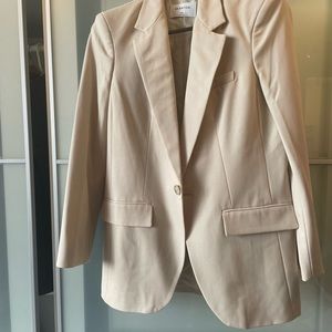 Babaton cream blazer size XXS